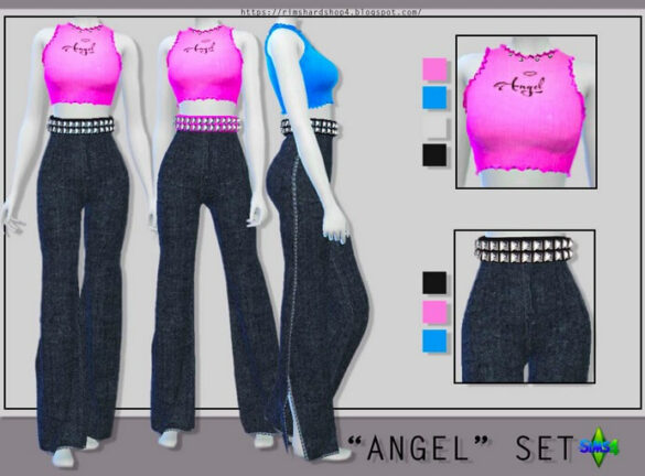 The Sims 4 Angel Set at Rimshard Shop