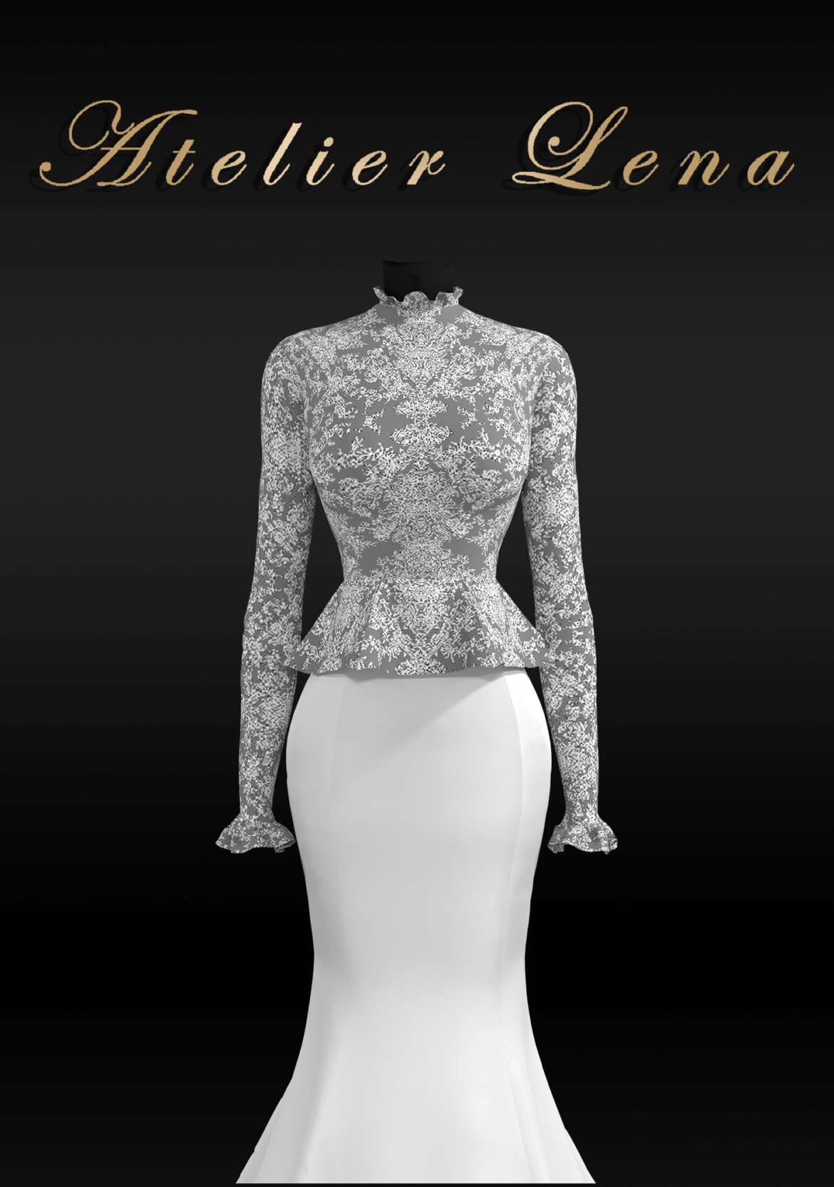 The Sims 4 atelier lena lyn dress 1 lyn mermaid dress