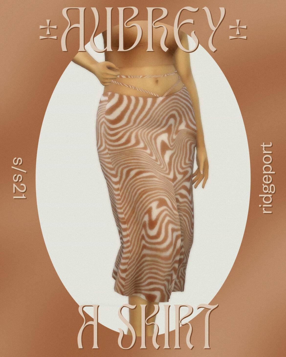 The Sims 4 aubrey skirt