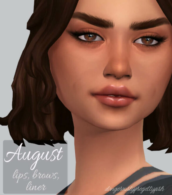 The Sims 4 august mini set lips