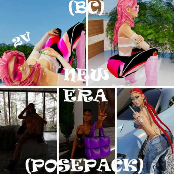 The Sims 4 bc new era posepack