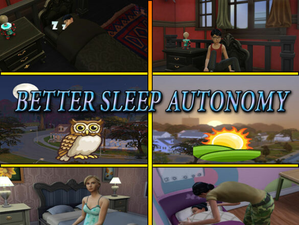 The Sims 4 Better Sleep Autonomy