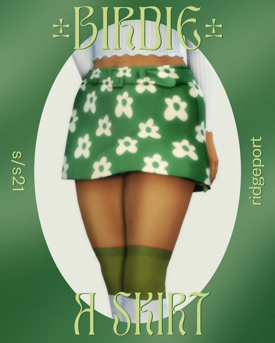 The Sims 4 birdie skirt