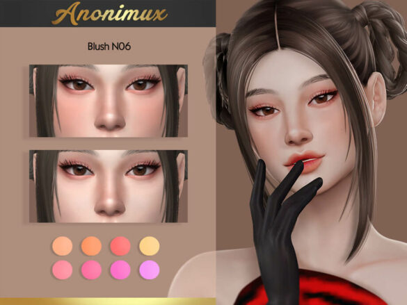 The Sims 4 Blush N06 by Anonimux Simmer