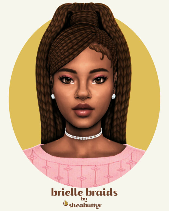 The Sims 4 brielle braids