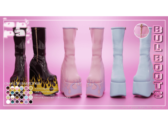 The Sims 4 ʙᴜʟ ʙᴏᴏᴛꜱ by ♡ OPPASIMS™
