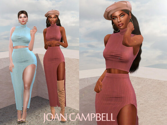 The Sims 4 Camila Outfit by Joan Campbell Beauty