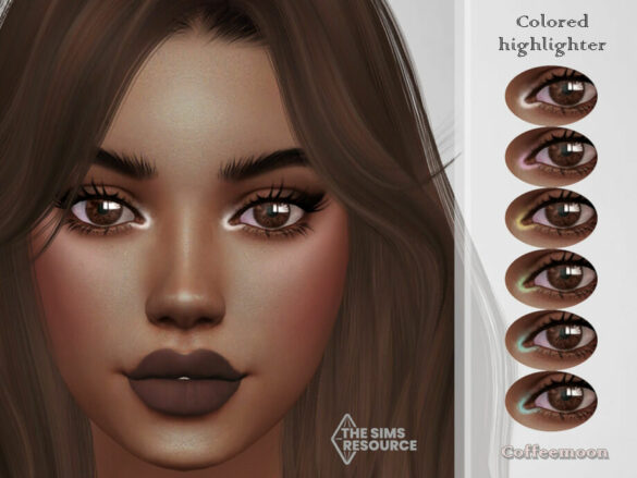 The Sims 4 Colored highlighter by coffeemoon at TSR