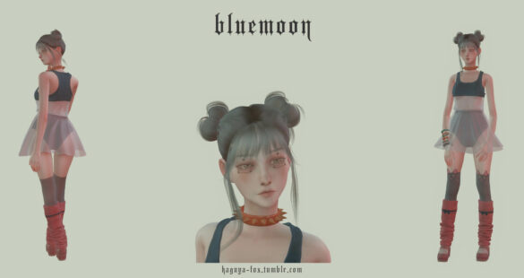 The Sims 4 cyberpunk2077 blue moon