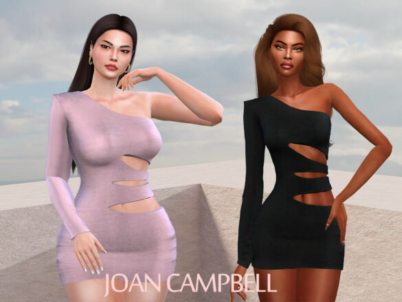 The Sims 4 Diana Dress by Joan Campbell Beauty