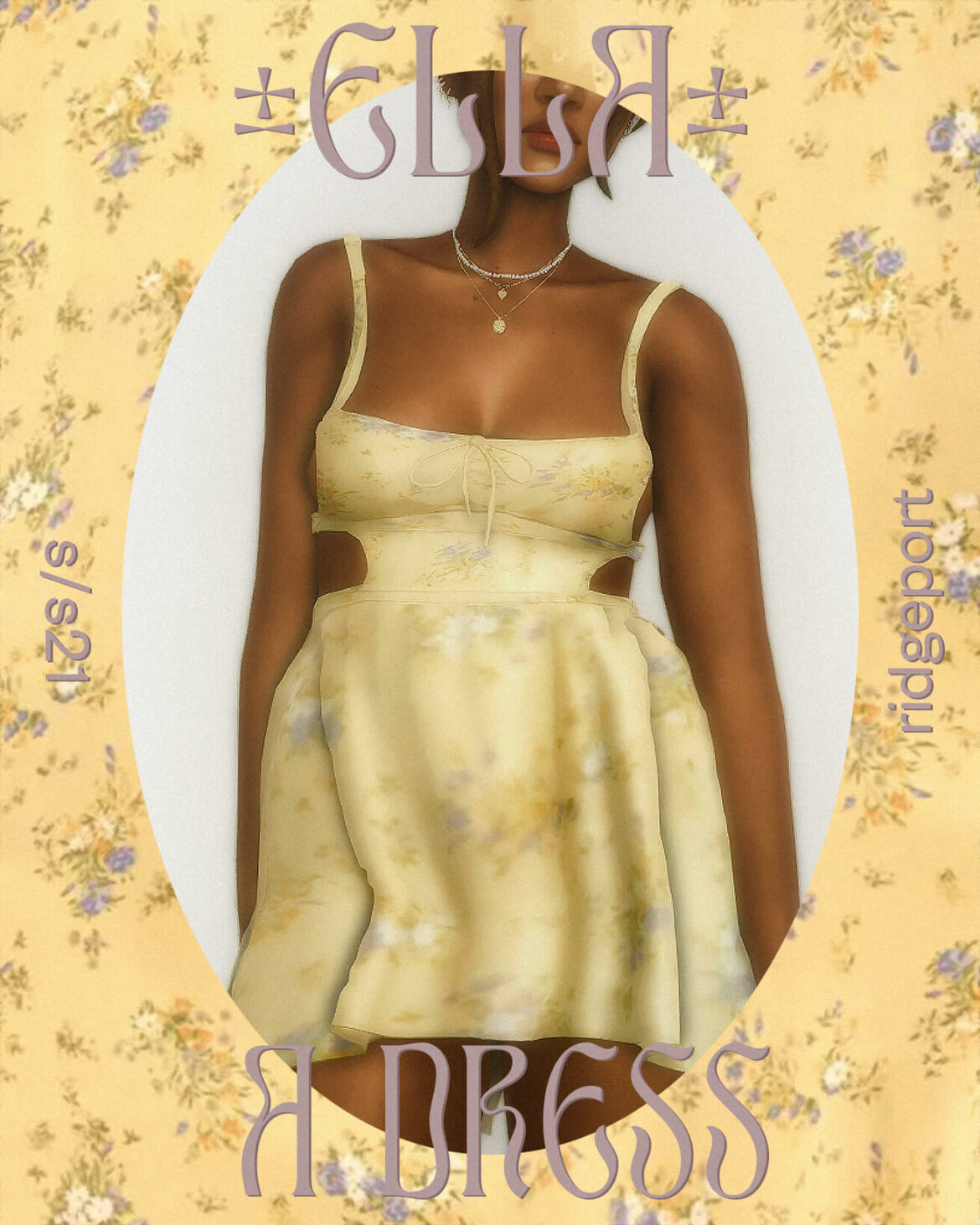 The Sims 4 ella dress