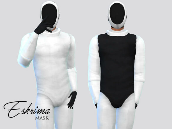The Sims 4 Eskrima Mask by McLayneSims