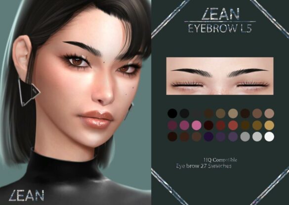 The Sims 4 EYEBROW L5 at LEAN