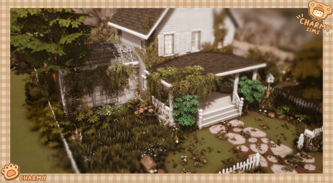 The Sims 4 Flower witch house