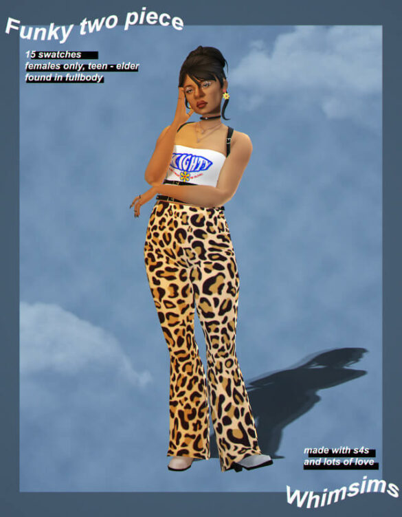 The Sims 4 funky two piece