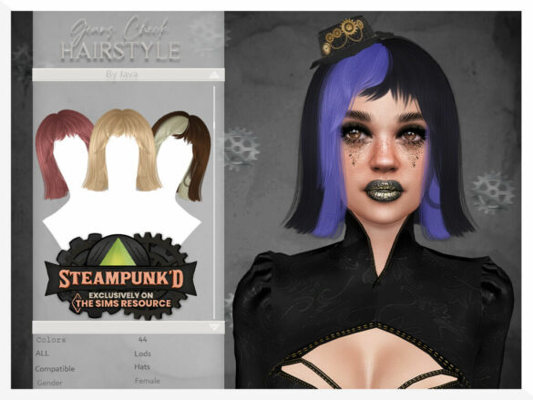 The Sims 4 gears check hairstyle