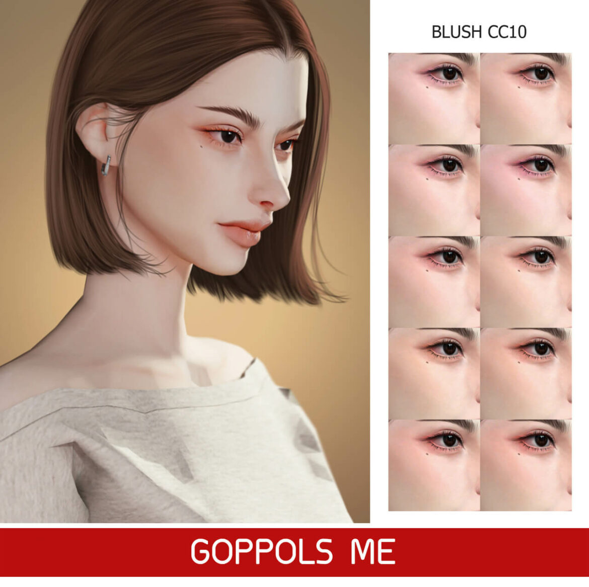 The Sims 4 GPME-GOLD Blush CC10 at GOPPOLS Me