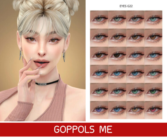 The Sims 4 GPME-GOLD Eyes G22 at GOPPOLS Me