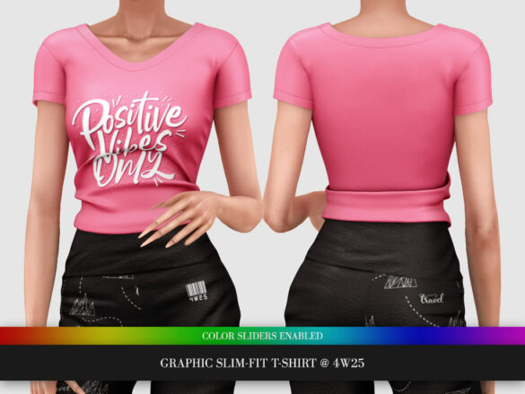 The Sims 4 graphic slim fit t shirt