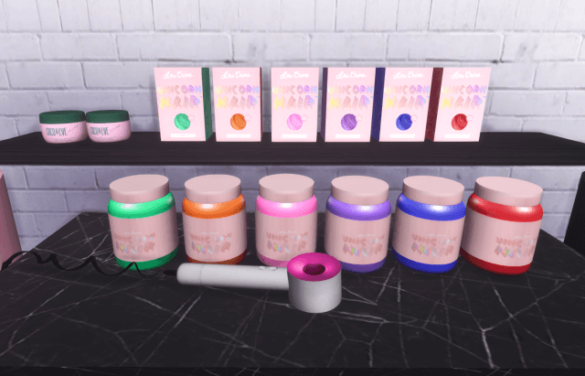 The Sims 4 hairdresser items