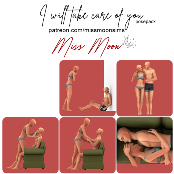 The Sims 4 i will take care of you posepack