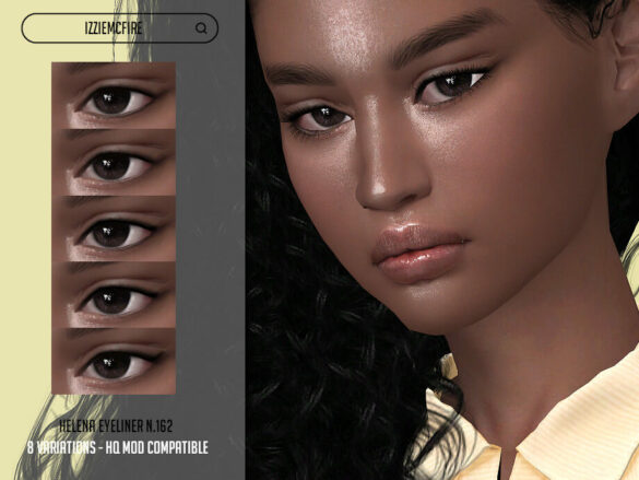 The Sims 4 IMF Helena Eyeliner N.162 by IzzieMcFire