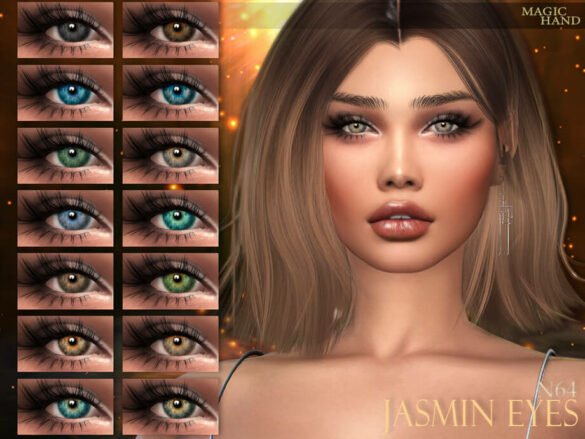 The Sims 4 Jasmin Eyes N64 by MagicHand at TSR