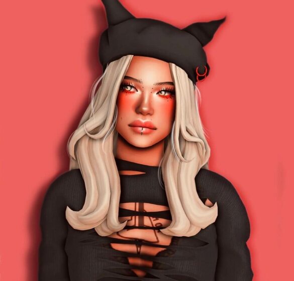 The Sims 4 kasey cc links here xx in description