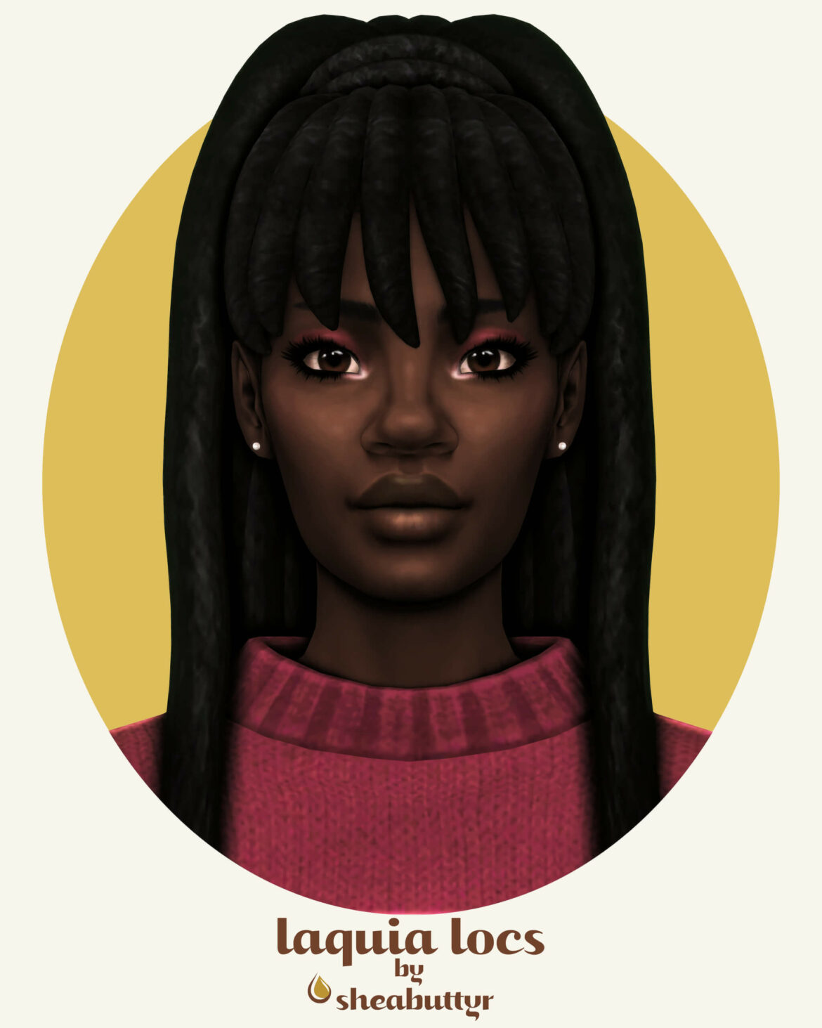 The Sims 4 laquia locs