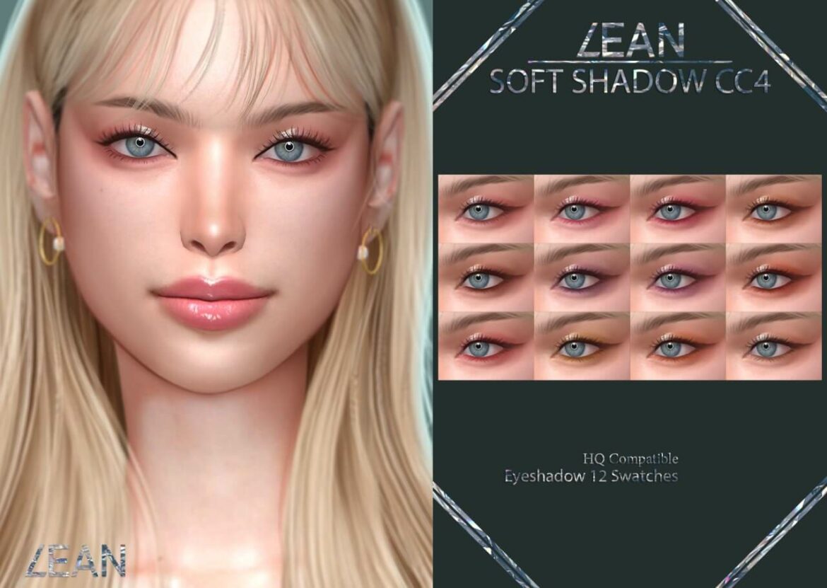 The Sims 4 LEAN SOFT SHADOW CC4 at LEAN