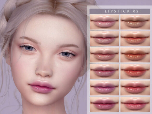 The Sims 4 Lipstick 021 at Lutessa