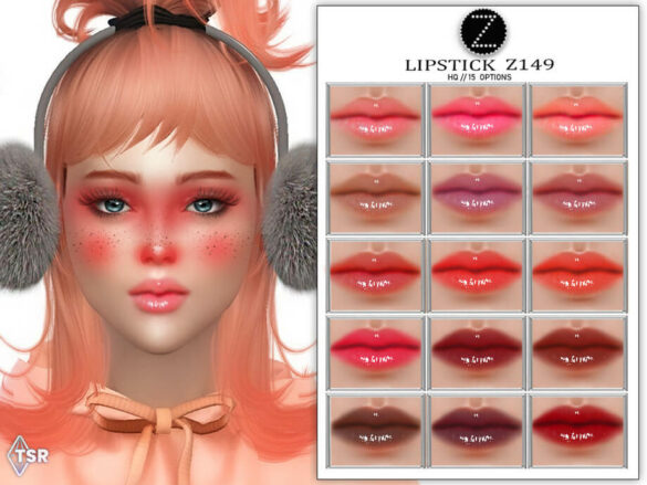 The Sims 4 LIPSTICK Z149 by ZENX