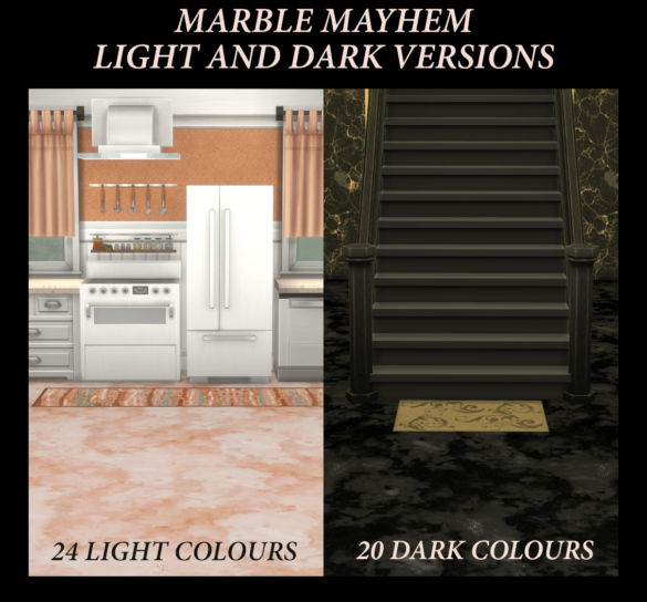 The Sims 4 Marble Mayhem – Flooring