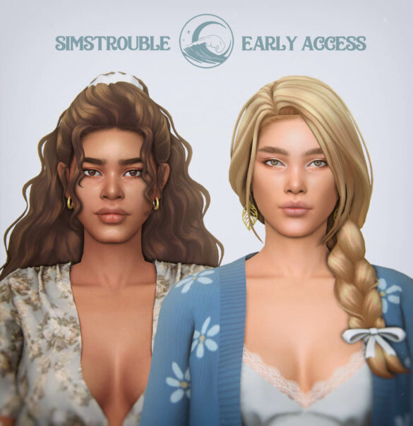 Maree & Sadie Hairstyles at SimsTrouble