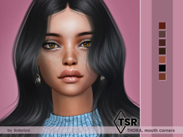 The Sims 4 Mouth Corners Thora by soloriya