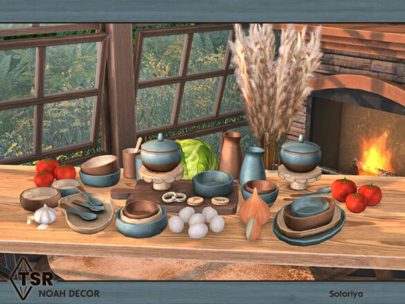 The Sims 4 Noah Decor by soloriya at TSR