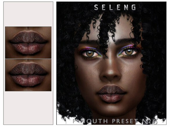 The Sims 4 P-Mouth Preset N26 by Seleng
