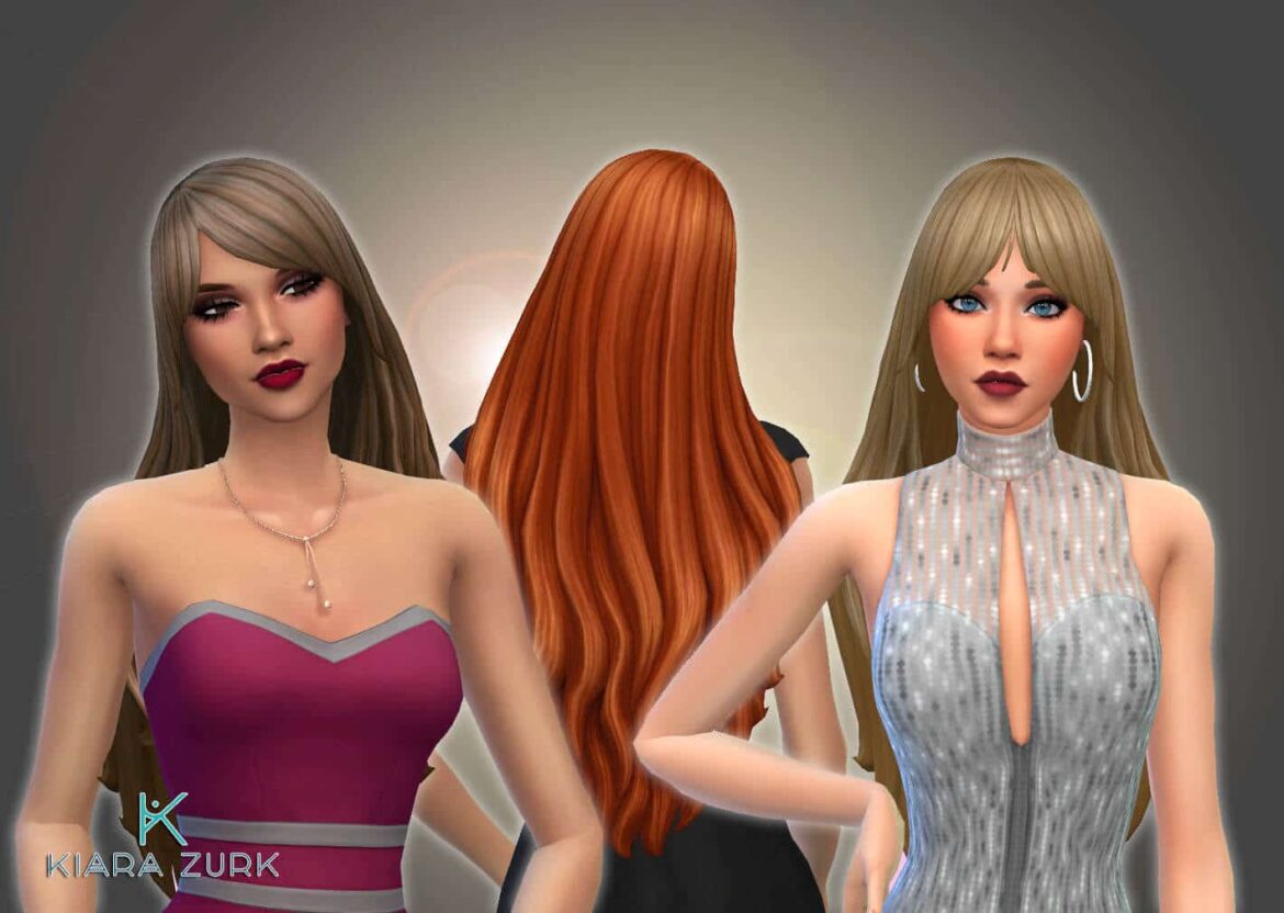 The Sims 4 Priscila Hairstyle at My Stuff Origin
