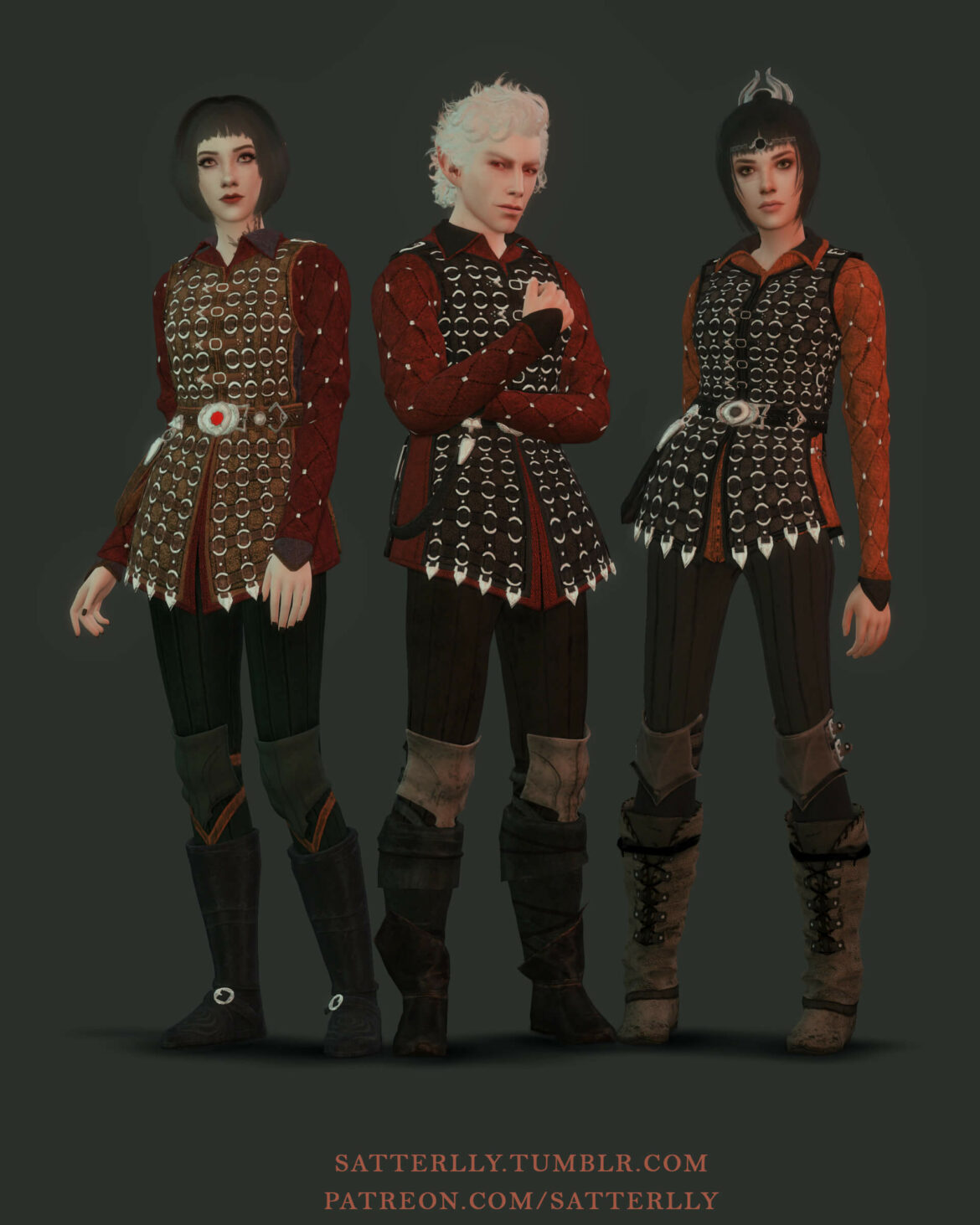 satterlly baldurs gate 3 minthara outfit new