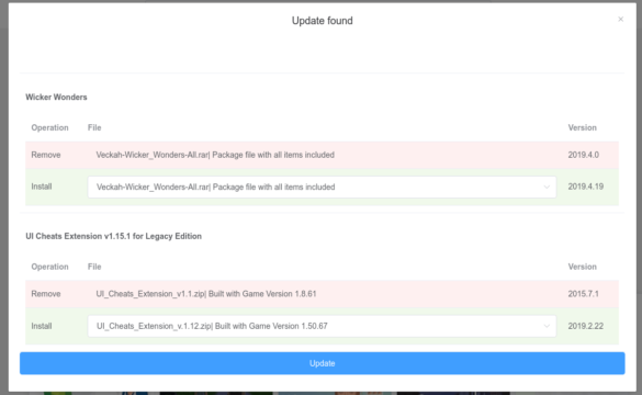 The Sims 4 Sims mods updater