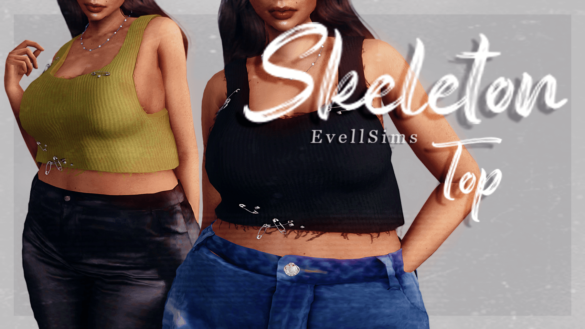 The Sims 4 skeleton top