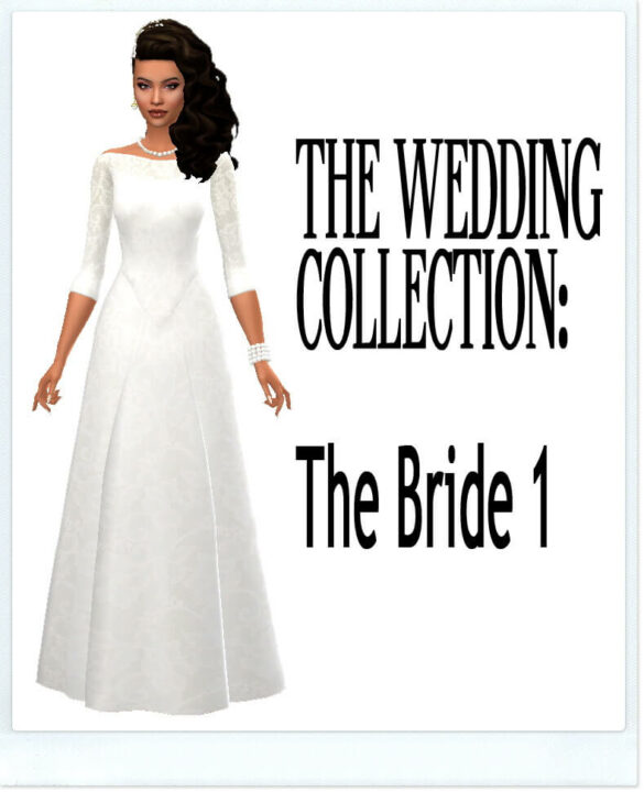 The Wedding collection: The Bride 1 at Sims4Sue