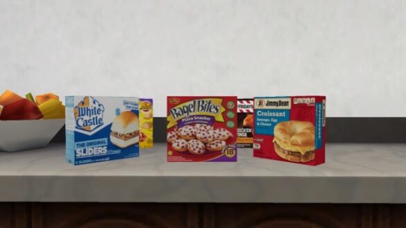 The Sims 4 ts4 frozen food cc 26 swatches download