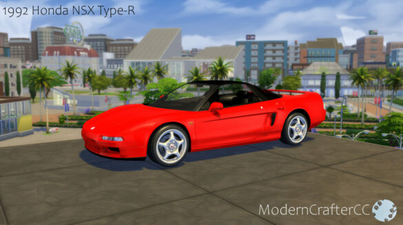 The Sims 4 1992 Honda NSX Type-R from Modern Crafter