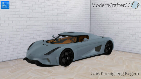 The Sims 4 2016 Koenigsegg Regera at Modern Crafter CC