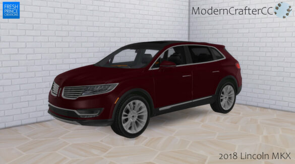 The Sims 4 2018 Lincoln MKX at Modern Crafter CC