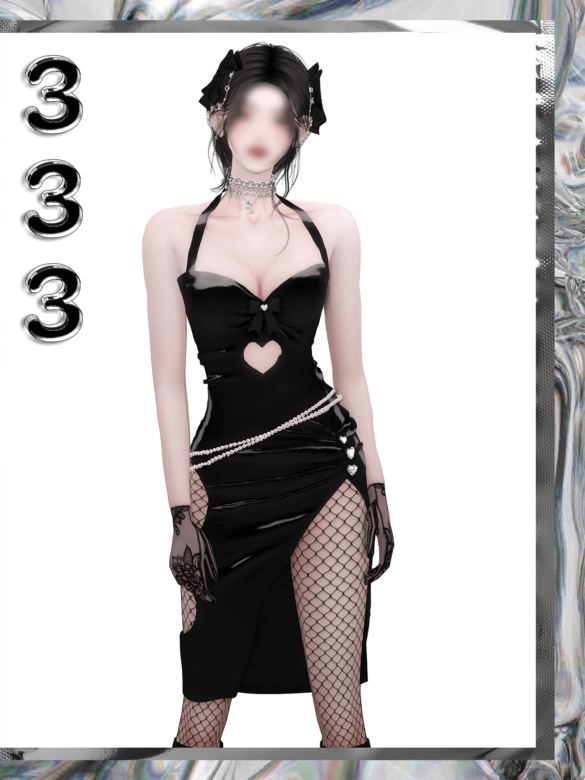 The Sims 4 333valentines day dress