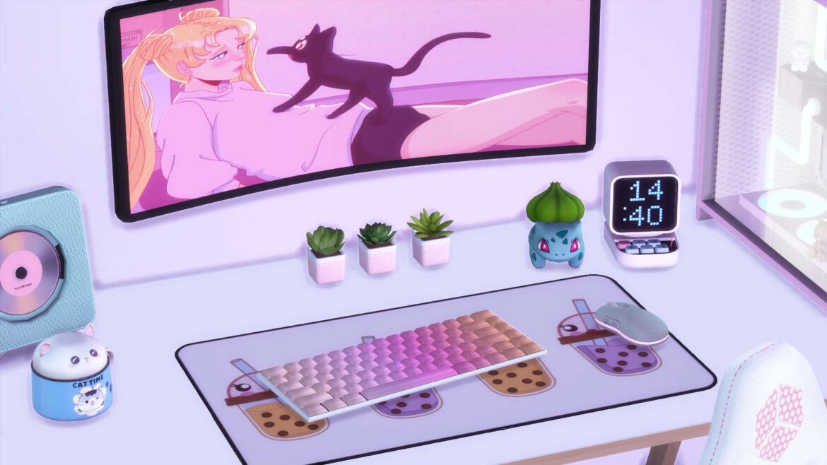 aesthetic cute gaming setupdownload on patreon