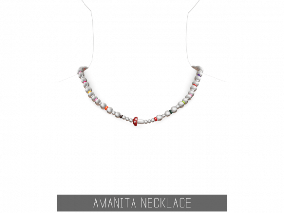 The Sims 4 AMANITA NECKLACE