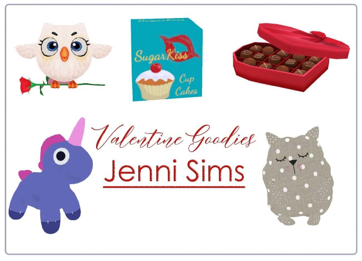 The Sims 4 CLUTTER DECORATIVE (5 ITEMS) at Jenni Sims